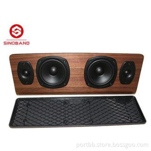 Home Theater Wooden Cell Phone Bluetooth Speakers with Micr